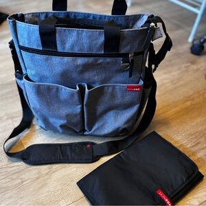 SOLD | Skip Hop | Grey Diaper Bag